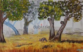 Kangaroo - painting