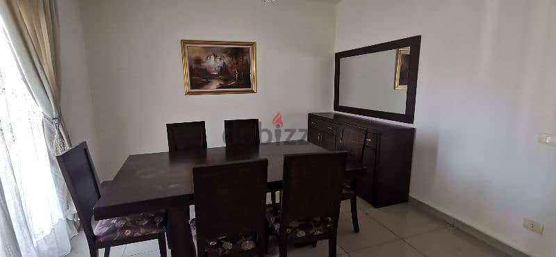 Zouk Mosbeh furnished apartment 3 bed for 500$ 1