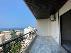 2 bedroom apartment with open seaview in Dbayeh