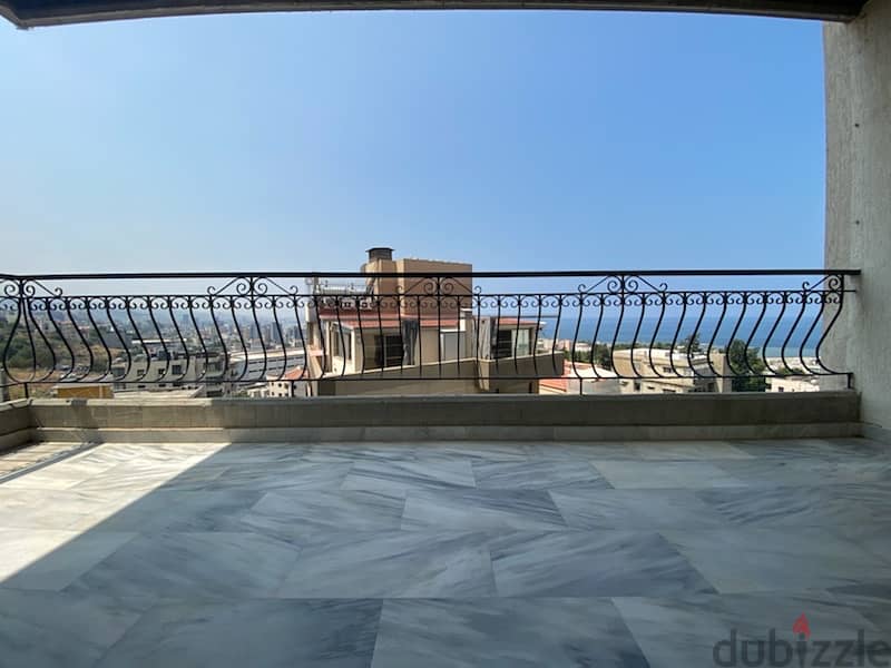 2 bedroom apartment with open seaview in Dbayeh 5