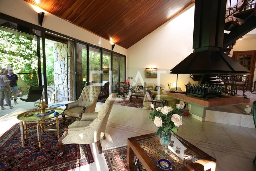 Luxurious Villa for Sale in Faqra | 3,350,000$ 5