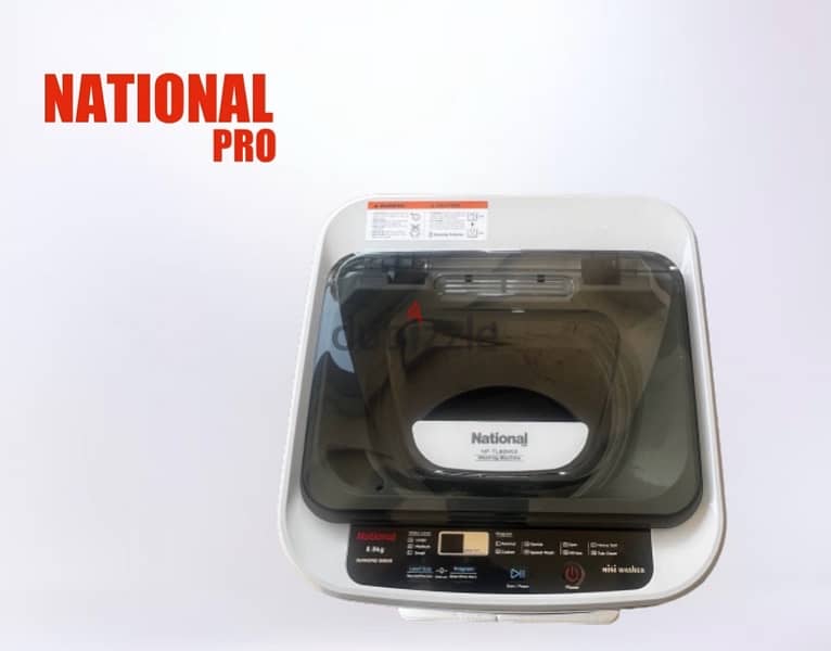 National Pro 8KG Fully Automatic Top Load Washing Machine 1