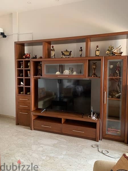 t. v wall cabinet 0