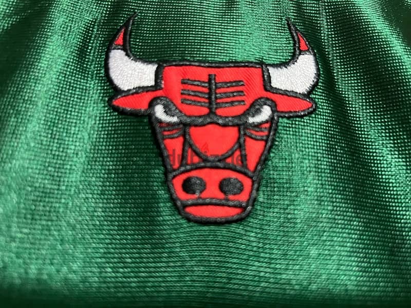 micheal Jordan nba green chicago bulls jersey 97/98 1