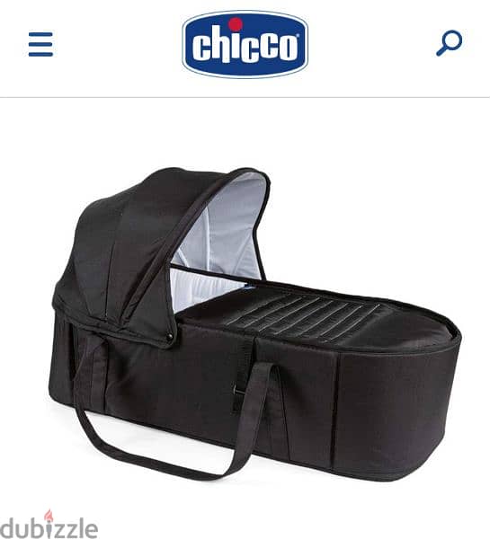 Chicco soft carry cot 1