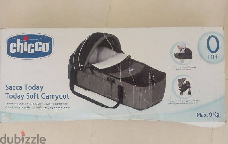 Chicco soft carry cot 3