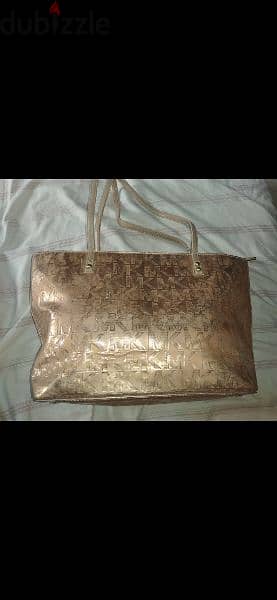 original Michael Kors rose gold bag used once 4