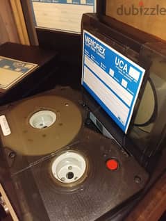 Vintage rare Memorex Q2HD Video Cassette Tape Cartridge UCA Matic HD