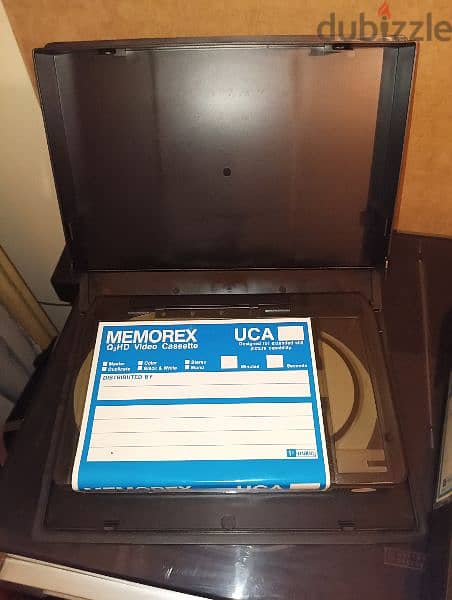 Vintage rare Memorex Q2HD Video Cassette Tape Cartridge UCA Matic HD 5