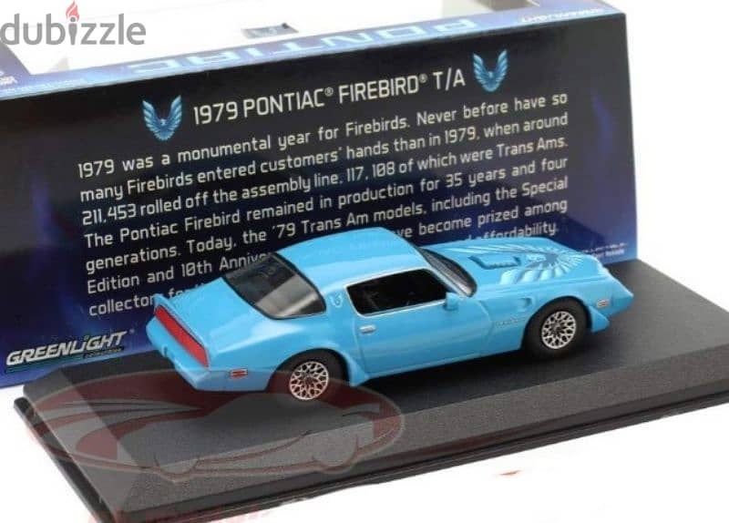 Pontiac Firebird 1979 diecast car model 1;43. 4