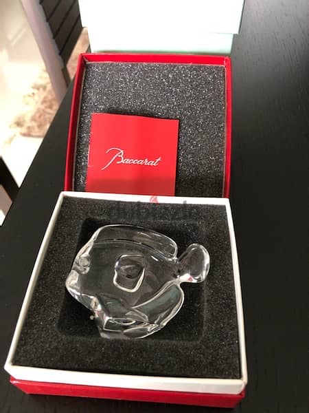 baccarat fish with original box 0