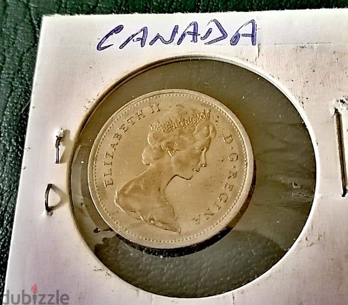 1969 Canada 25 cents Queen Elizabeth II 2