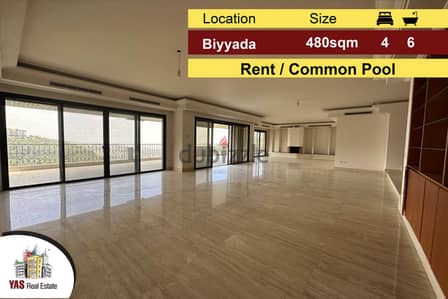 Biyyada 480m2+100m2 Garden | Common Pool | Rent | MJ