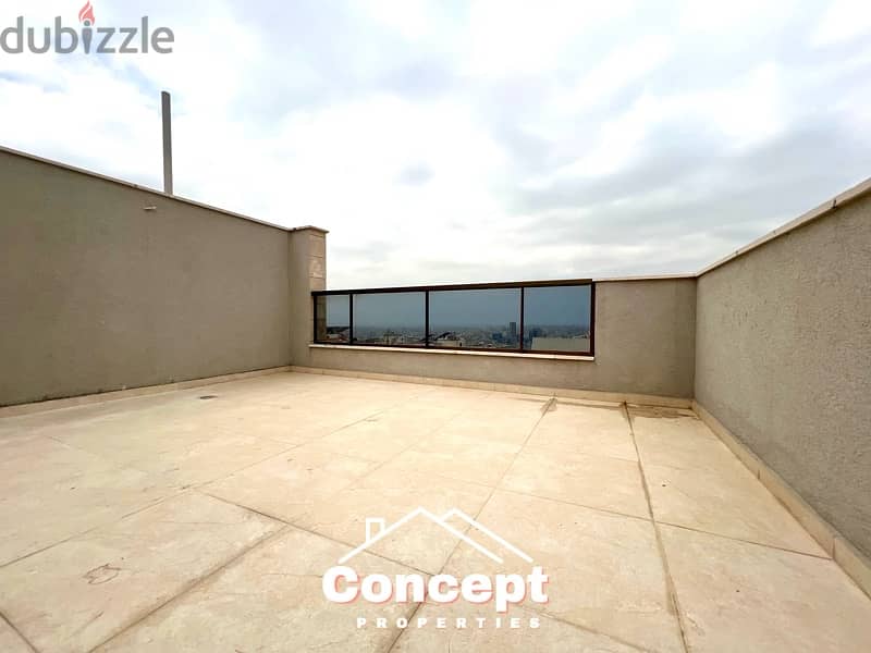 Duplex apartment with terrace for sale in Mar Roukoz 5