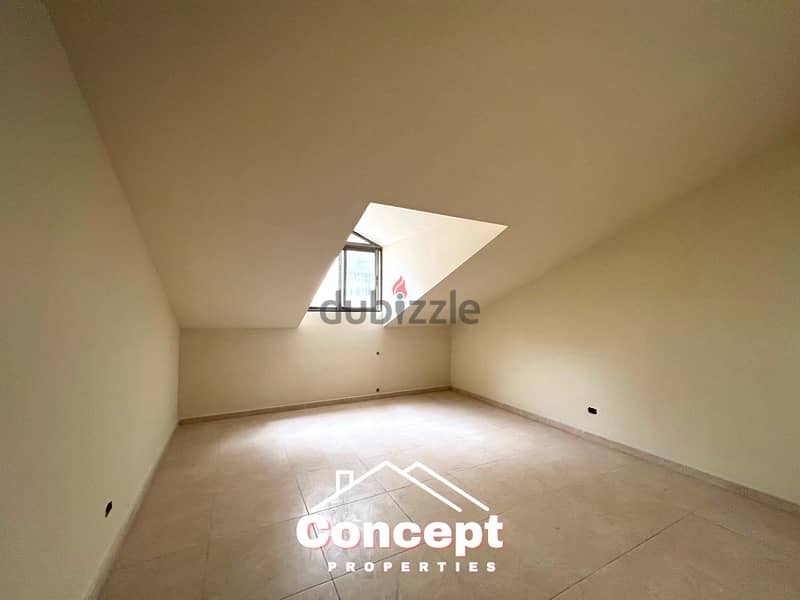Duplex apartment with terrace for sale in Mar Roukoz 7