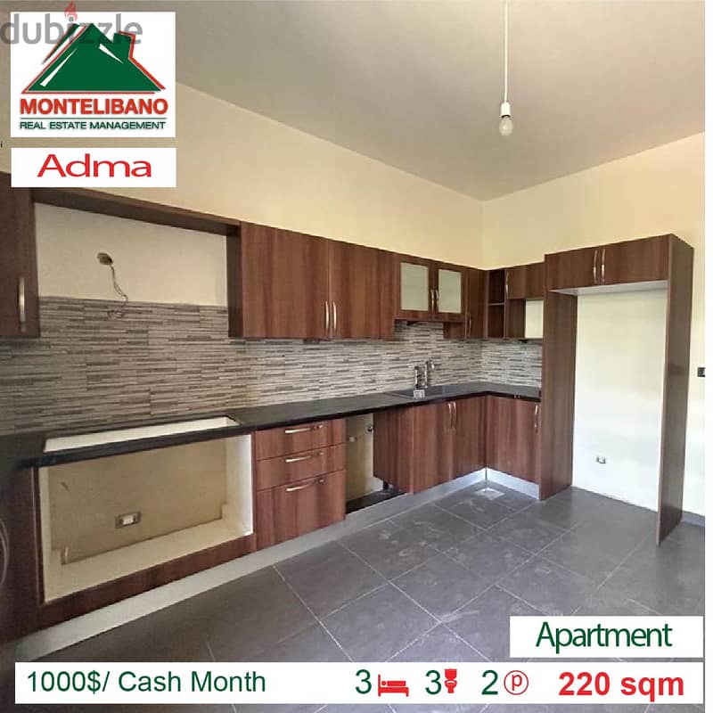 1000$/Cash Month!!!! Apartment for rent in Adma!!!! 2