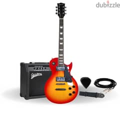 Deviser Electric Guitar (Less Paul Style) Bundle