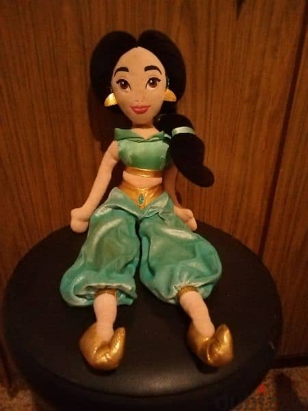 Princess JASMiNE from Aladdin movie Disney large Stuffed As new Toy=14 6