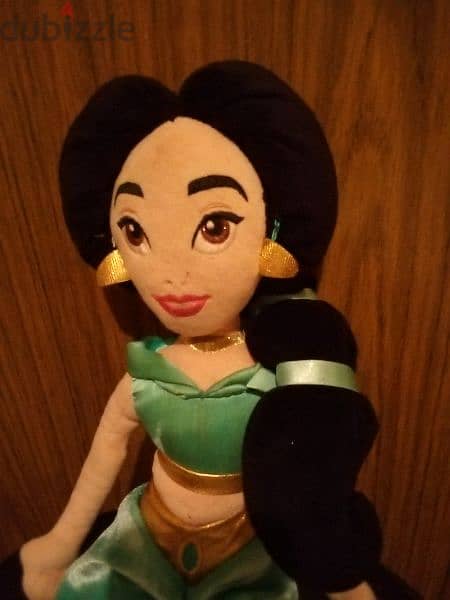 Princess JASMiNE from Aladdin movie Disney large Stuffed As new Toy=14 3