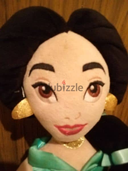 Princess JASMiNE from Aladdin movie Disney large Stuffed As new Toy=14 5