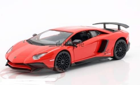 Lamborghini Aventador LP750-4 SV diecast car model 1:24.