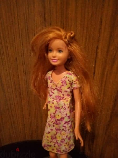 STACIE Barbie Smaller Sister Mattel used good wearing doll bend legs 1