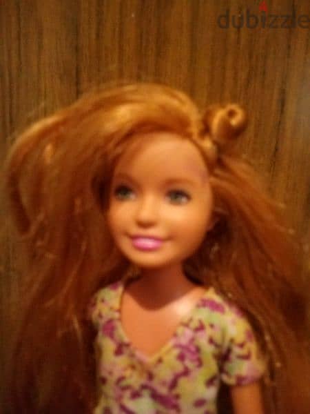 STACIE Barbie Smaller Sister Mattel used good wearing doll bend legs 2
