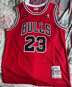Chicago Bulls jordan NBA the finals 1997-98 jersey 0