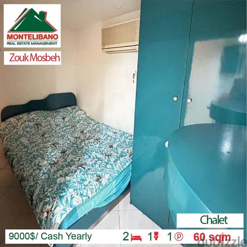 9000$/Cash Yearly!!! Chalet for rent in Zouk Mosbeh!!!! 2