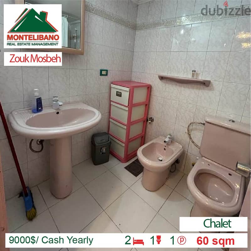 9000$/Cash Yearly!!! Chalet for rent in Zouk Mosbeh!!!! 3