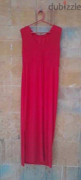 Wallis Red Maxi Evening dress 4