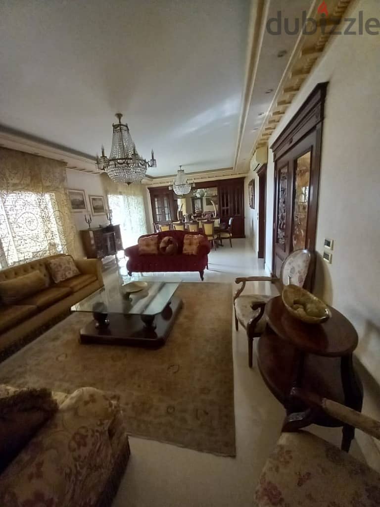 280 Sqm l Fully Furnished Apartment For Rent In Badaro 2