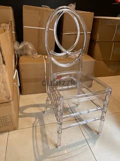 Chiavari chairs , Clear Resin ideal for all your events