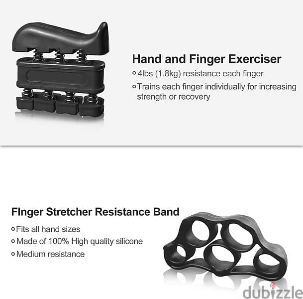 Hand grip strengthener kit 3