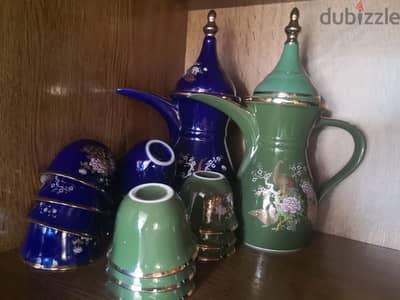 فناجين قهوة بورسلين antiques vintage