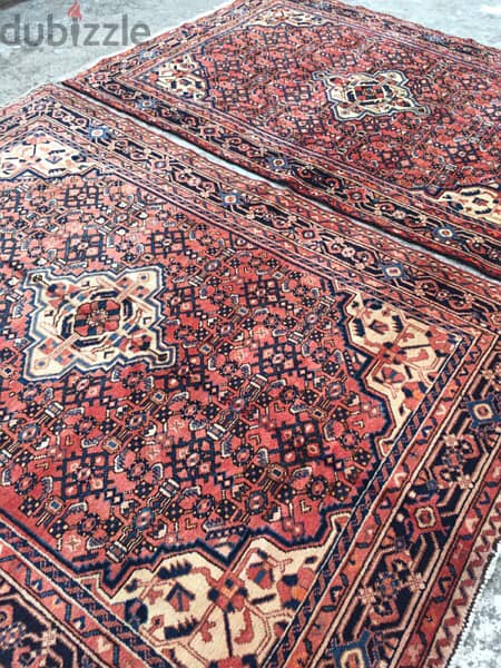 سجاد عجمی. صباغ نباتی. Persian Carpet. Hand made 2