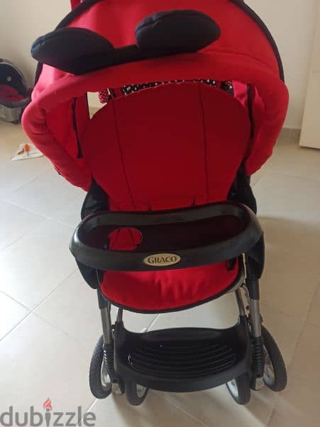 Graco stroller. ( mickey and minnie mouse style) 6