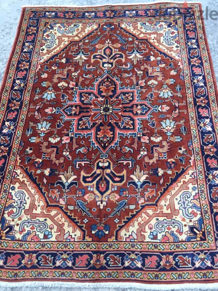 سجادعجمي. صباغ نباتي. Persian Carpet. Hand made 5