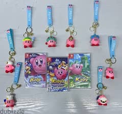 Kirby All Stars Keychain Nintendo (8 Models!) 0