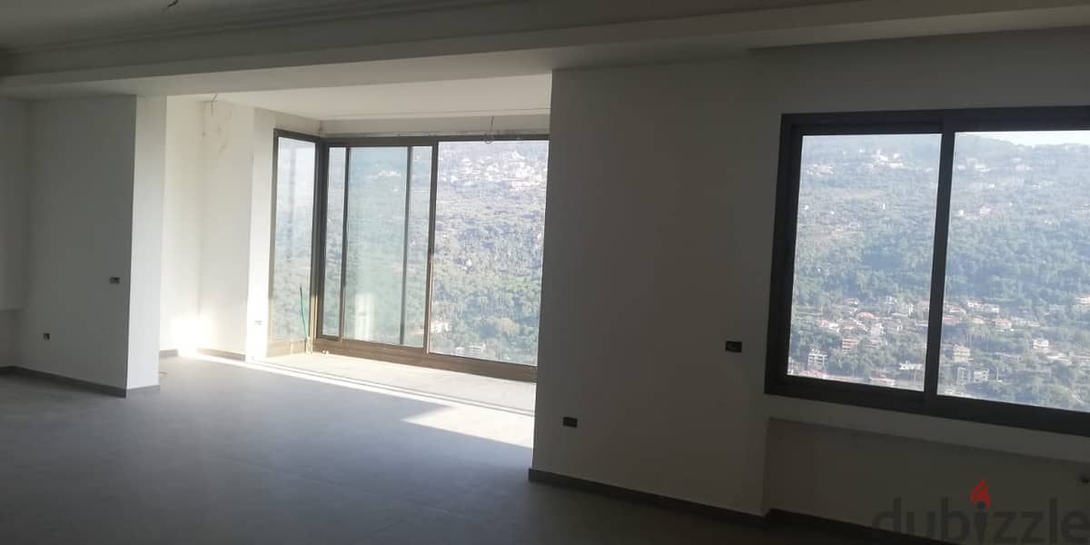 L12890-Duplex With A Big Terrace And Green View for Sale In Baabdat 2