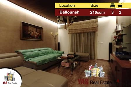 Ballouneh 210m2 | Excellent Condition | Open View | Calm Area |