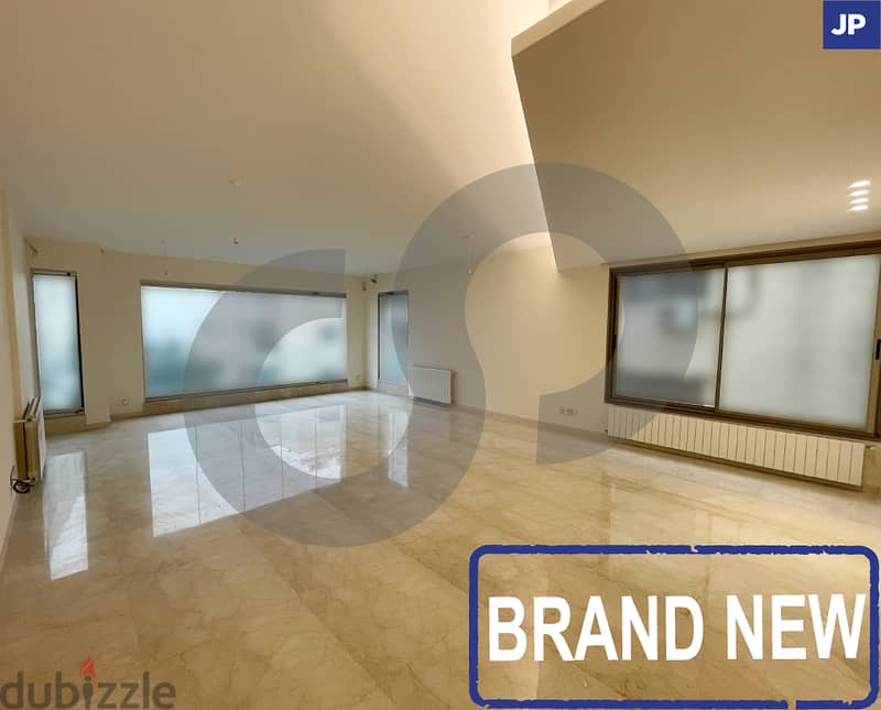 REF#JP94864! Brand new 220 sqm apartment for rent in HAZMIEH 0