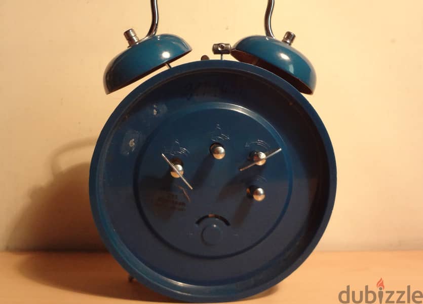Vintage Disney Mickey Minnie bells alarm clock working good 1