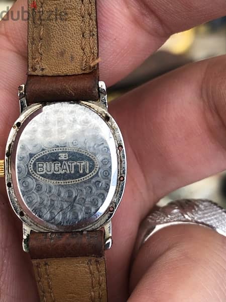 Bugatti watch orginal Very old, made in France  working fine 2