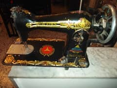 Mercedes antique sewing machine original 0