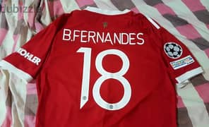 Bruno fernandes Manchester united home player version jersey