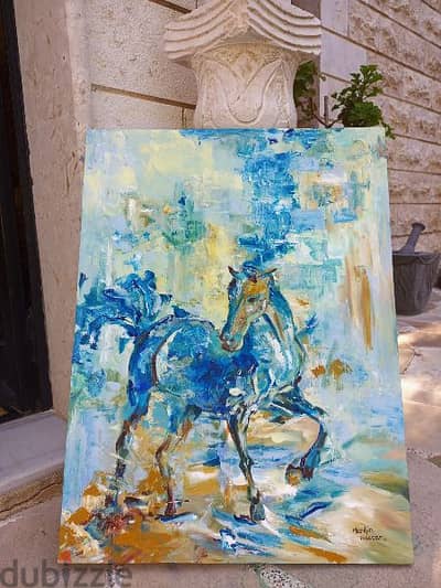 horse painting