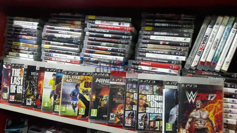 biggest collection of Ps3 used games in Lebanon 2