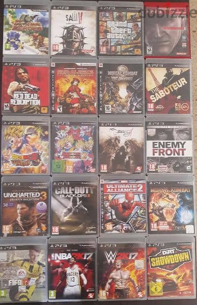 biggest collection of Ps3 used games in Lebanon 3