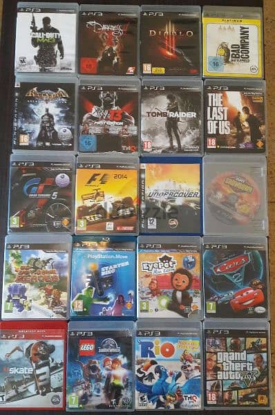 biggest collection of Ps3 used games in Lebanon 5